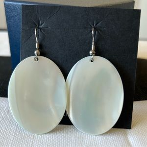 Abalone shell earrings